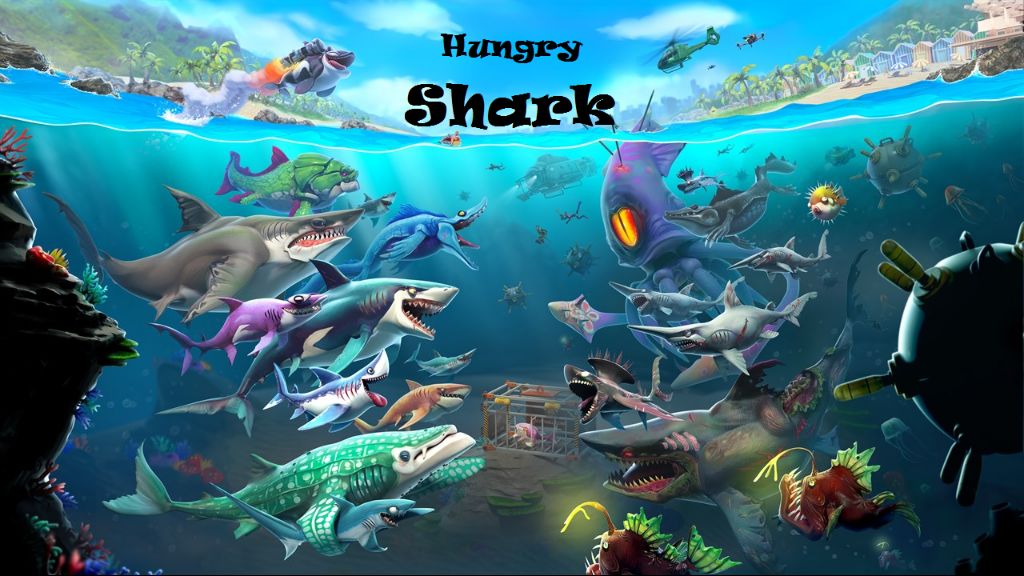 Hungry Shark Evolution Mod APK Home